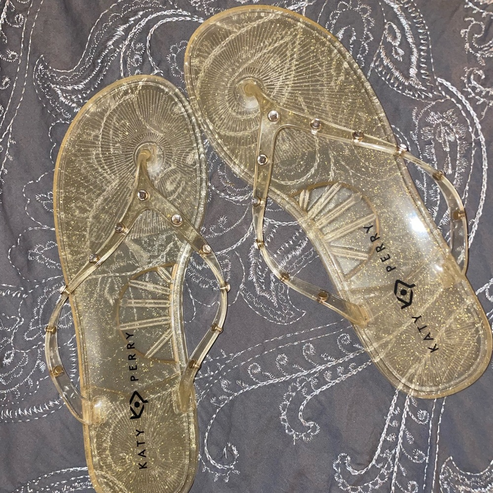 Katy Perry Studded Jelly Sandals